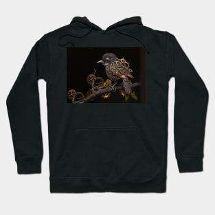 Steampunk starling Hoodie